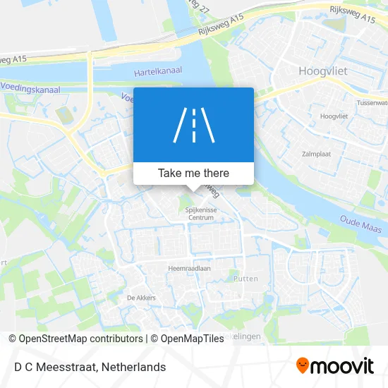 D C Meesstraat map