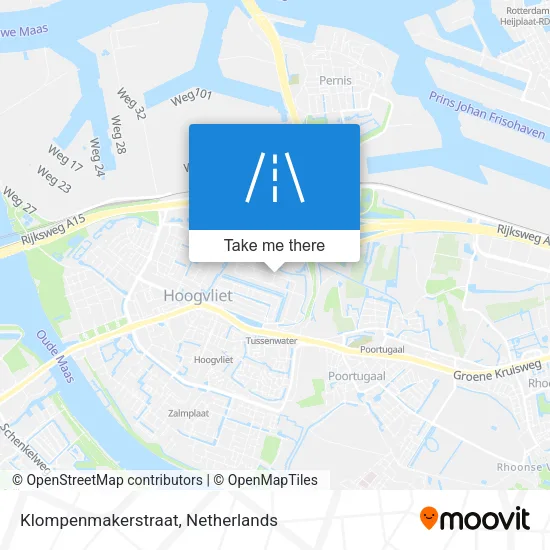 Klompenmakerstraat map