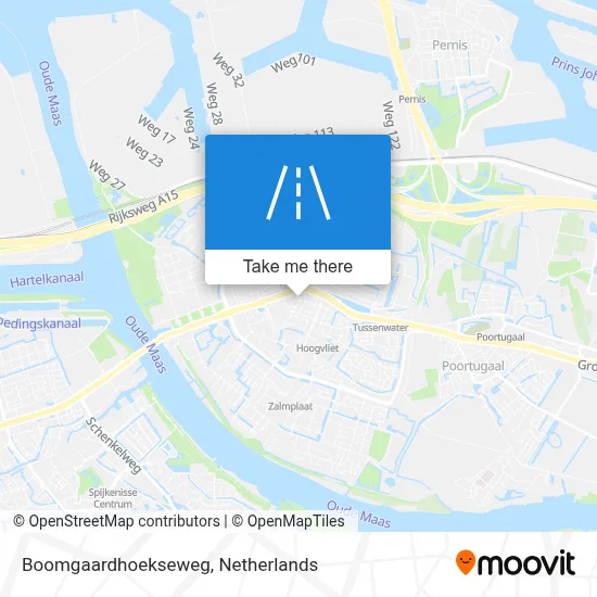 Boomgaardhoekseweg map