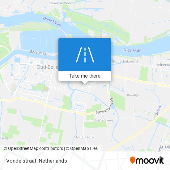 Vondelstraat map