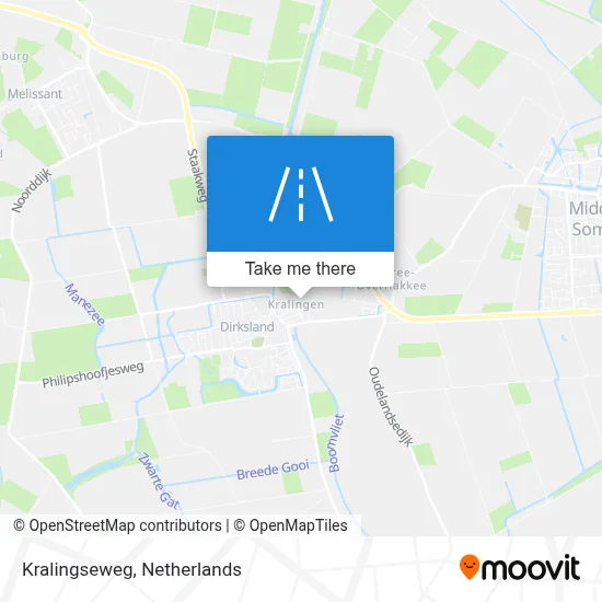Kralingseweg map