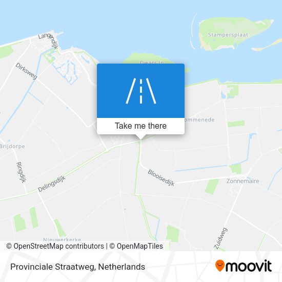 Provinciale Straatweg map