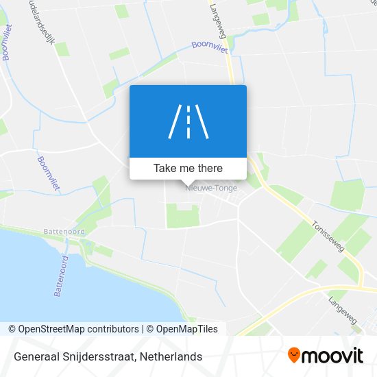 Generaal Snijdersstraat map