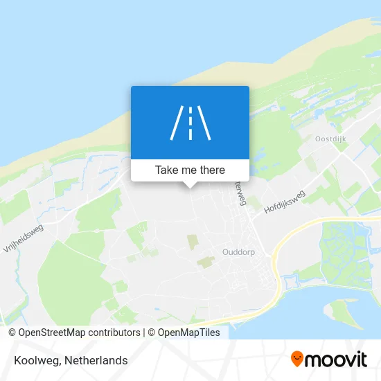 Koolweg map