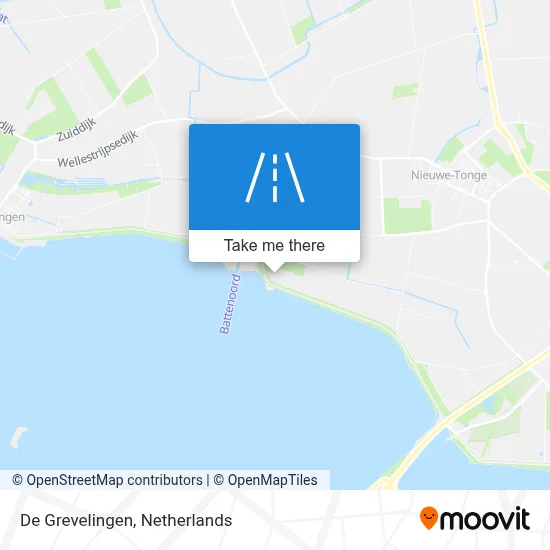 De Grevelingen map