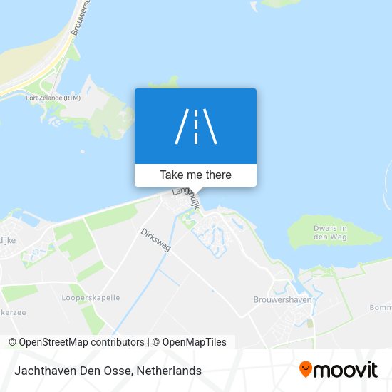 Jachthaven Den Osse map