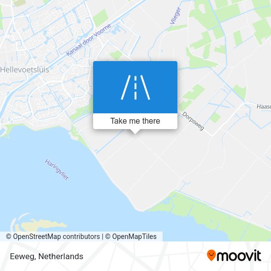 Eeweg map