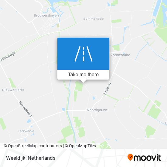 Weeldijk map