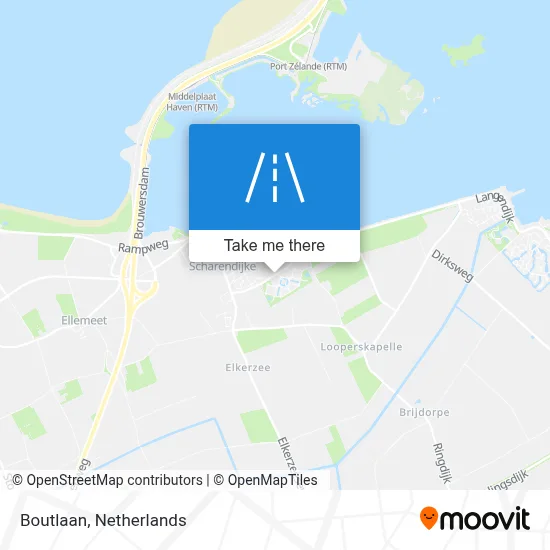 Boutlaan map