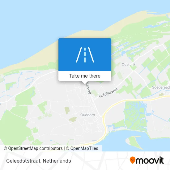 Geleedststraat map