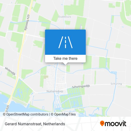 Gerard Numanstraat map