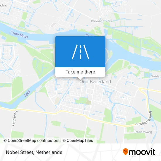 Nobelstraat map