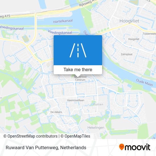 Ruwaard Van Puttenweg map