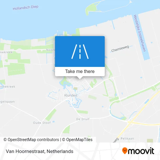 Van Hoornestraat map