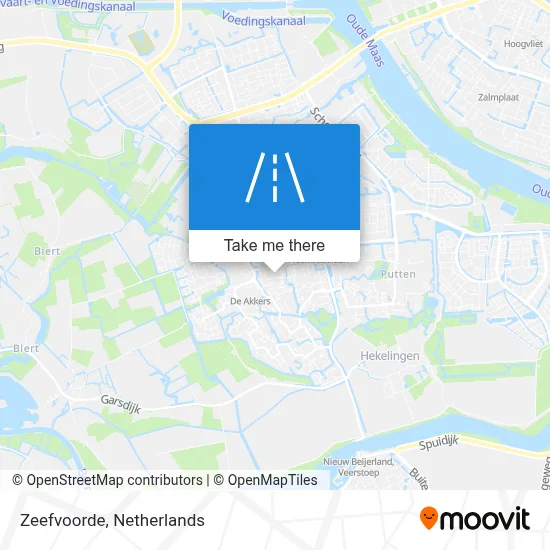 Zeefvoorde map