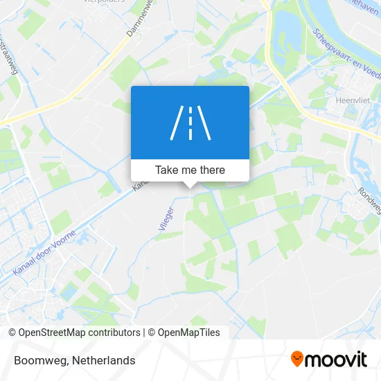 Boomweg map