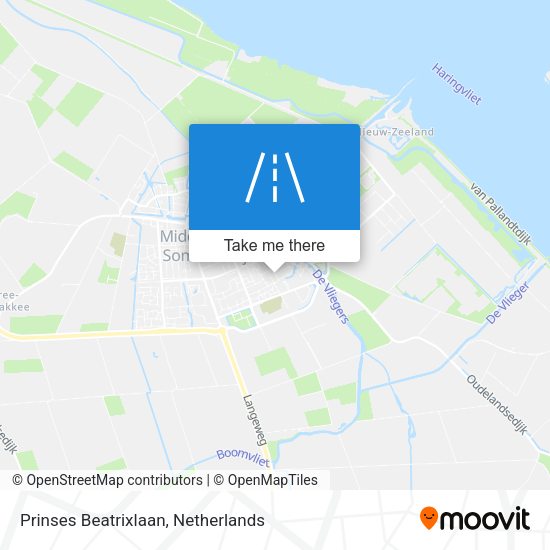 Prinses Beatrixlaan map