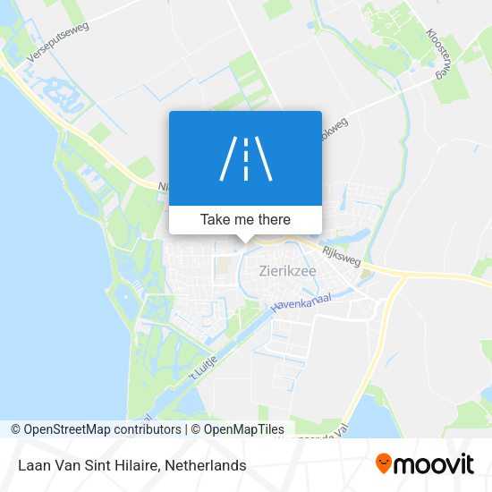 Laan Van Sint Hilaire map