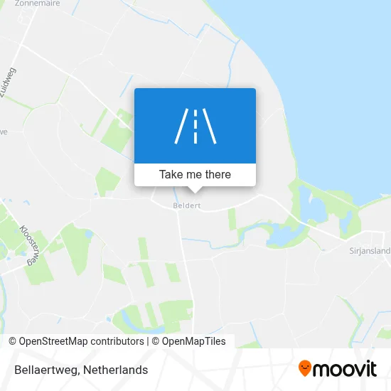 Bellaertweg map