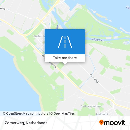 Zomerweg map