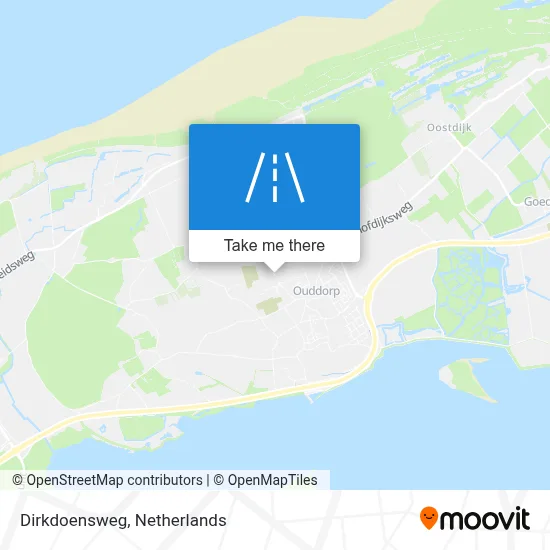 Dirkdoensweg map