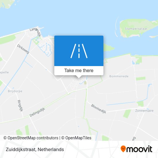 Zuiddijkstraat map