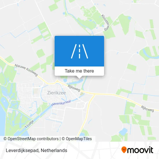 Leverdijksepad map