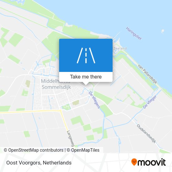 Oost Voorgors map