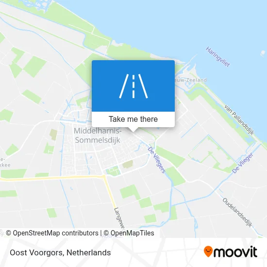 Oost Voorgors map