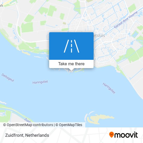 Zuidfront map