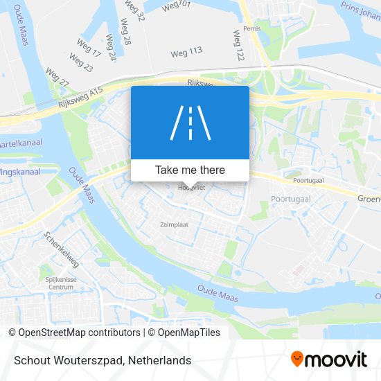 Schout Wouterszpad map