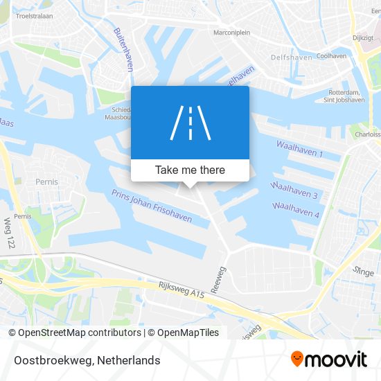 Oostbroekweg map