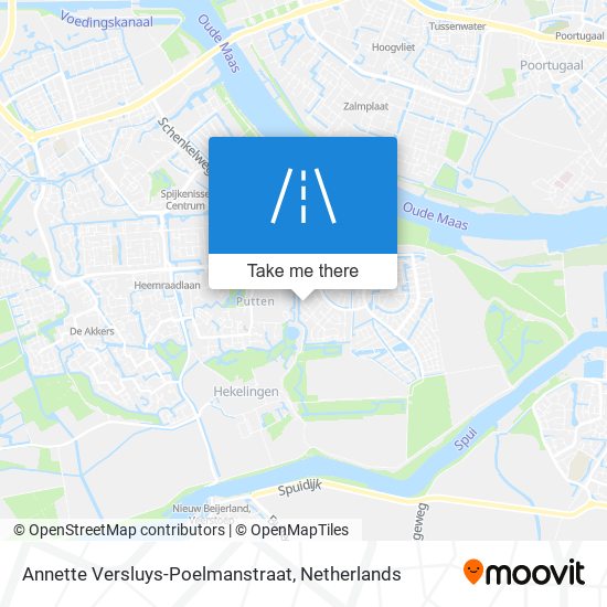 Annette Versluys-Poelmanstraat map