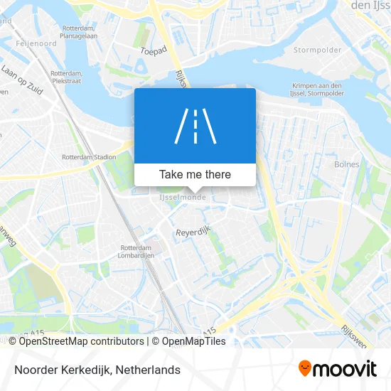 Noorder Kerkedijk map