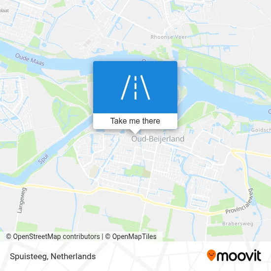 Spuisteeg map
