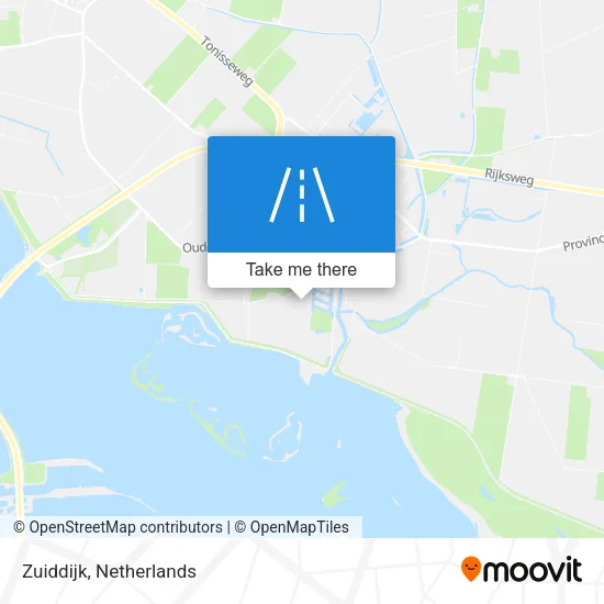 Zuiddijk map