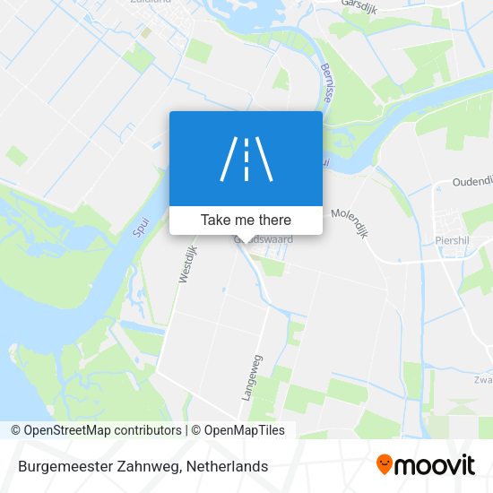 Burgemeester Zahnweg map
