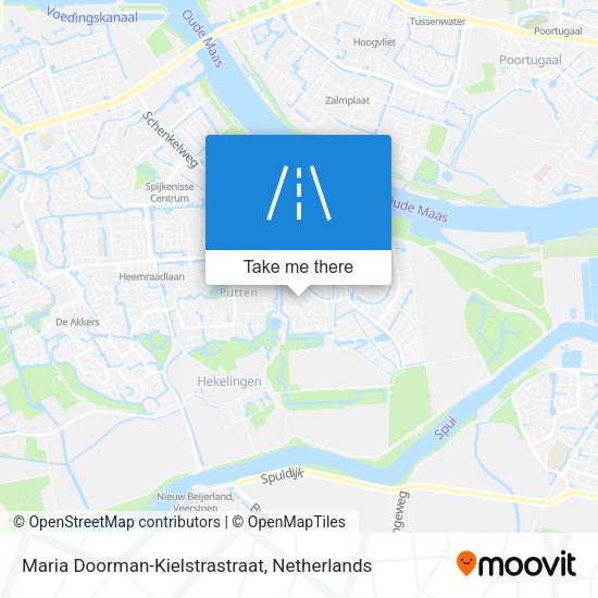 Maria Doorman-Kielstrastraat map