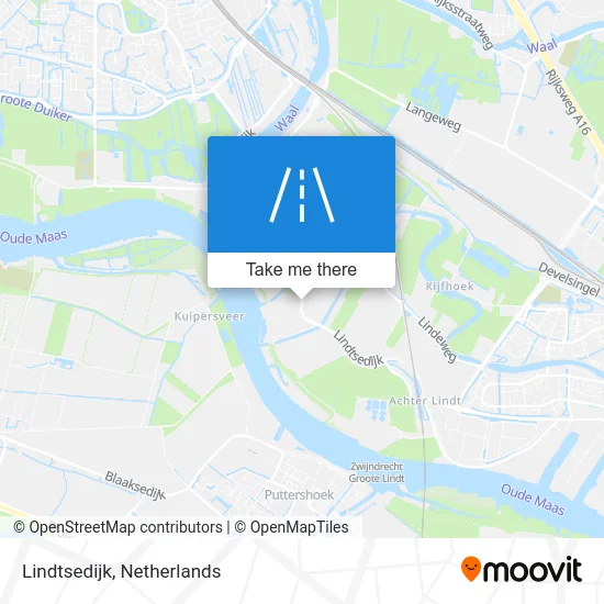 Lindtsedijk map