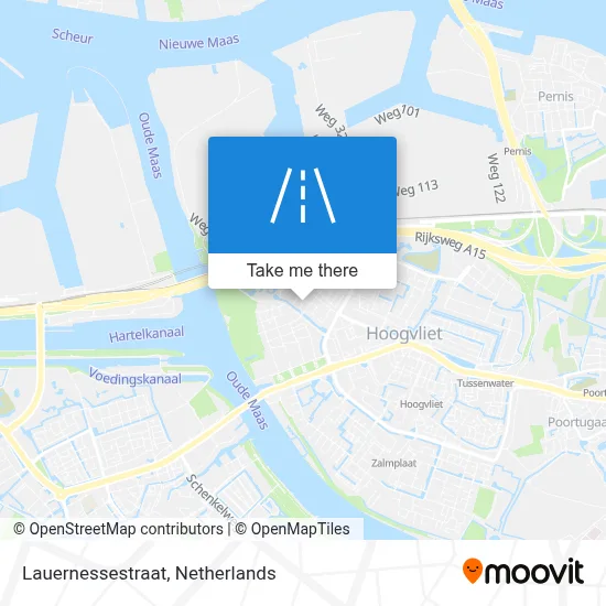 Lauernessestraat map