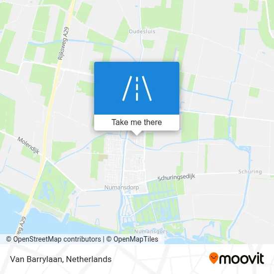 Van Barrylaan map