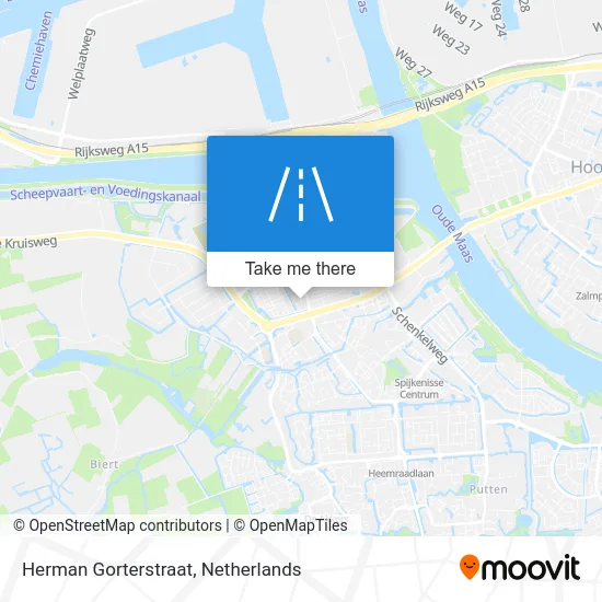 Herman Gorterstraat map