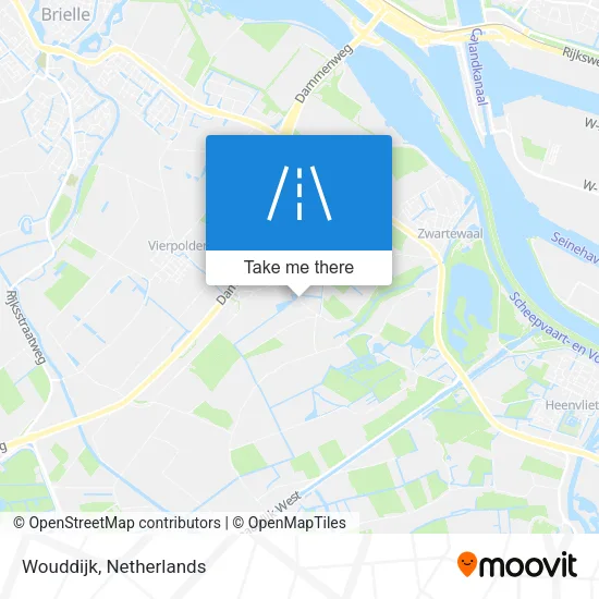 Wouddijk map