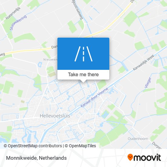 Monnikweide map