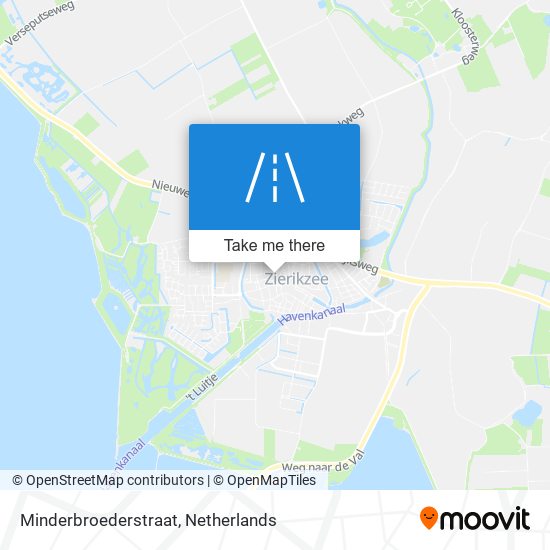 Minderbroederstraat map