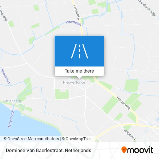 Dominee Van Baerlestraat map