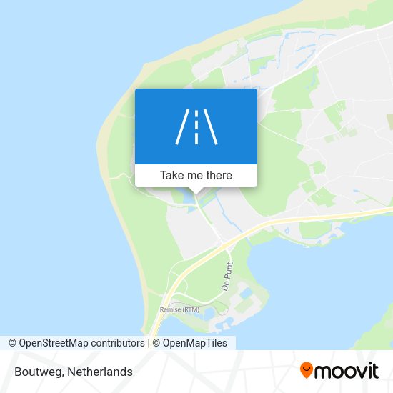 Boutweg map