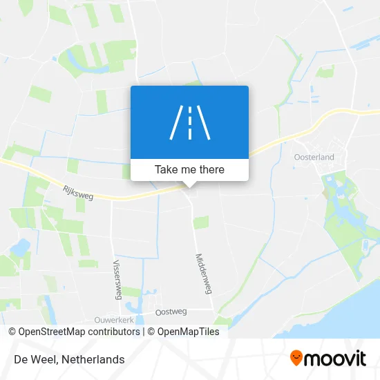 De Weel map