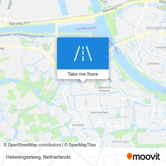 Hekelingseweg map