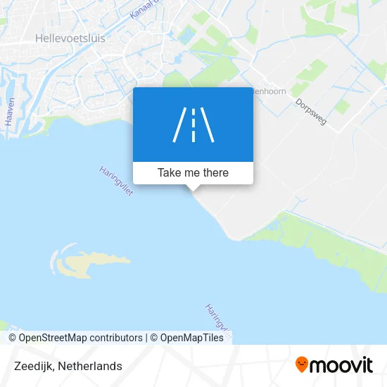 Zeedijk map